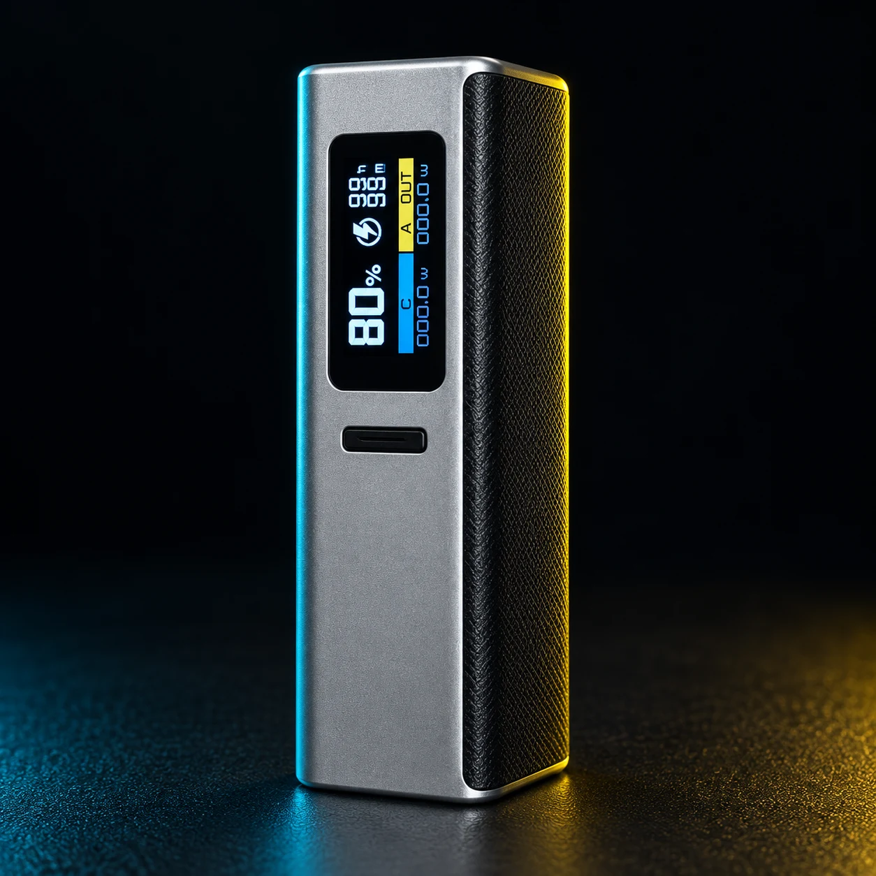 AI-styled view of the actual 21700 power bank case based on the product reference